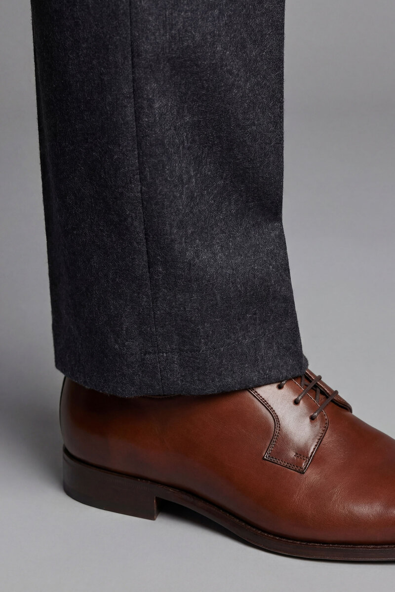 PPNK 25201 FLANEL KLASİK PANTOLON Antrasıt - 5