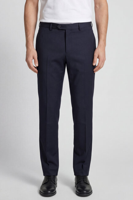 PPNK 25201 FLANEL KLASİK PANTOLON Lacivert