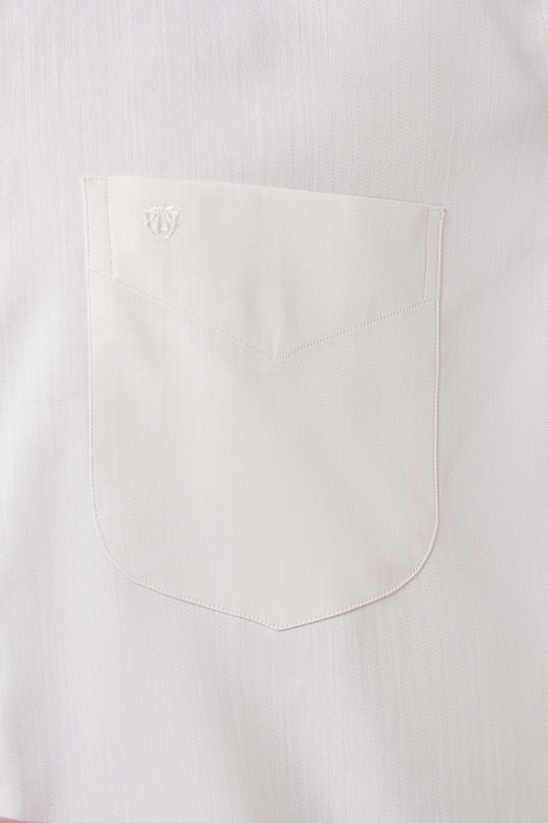 Regular Fit Klasik Ekru Erkek Gömlek - 3