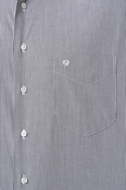 Regular Fit Klasik Siyah Erkek Gömlek - 3