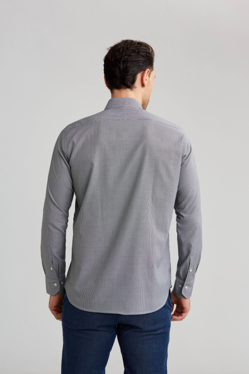 Regular Fit Black Men's Shirt - 2