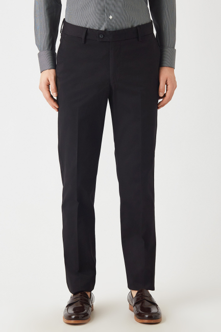 Siyah 4 Cepli Spor Erkek Pantolon - 1