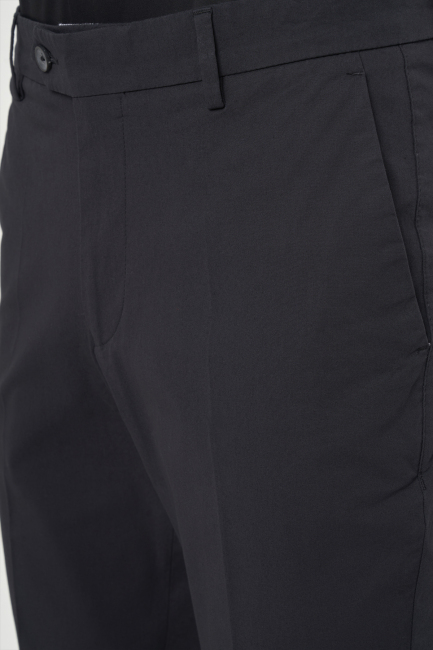 Siyah Pamuk 4 Cepli Spor Erkek Pantolon - 3