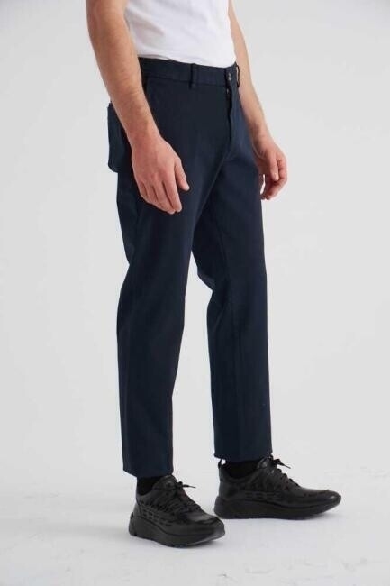 Strecth Lacivert Spor Erkek Pantolon - 6