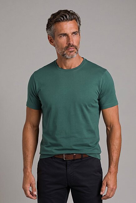 Yeşil  Bi̇si̇klet Yaka T-shirt (0)