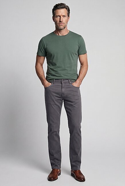 Yeşil  Bi̇si̇klet Yaka T-shirt (6)