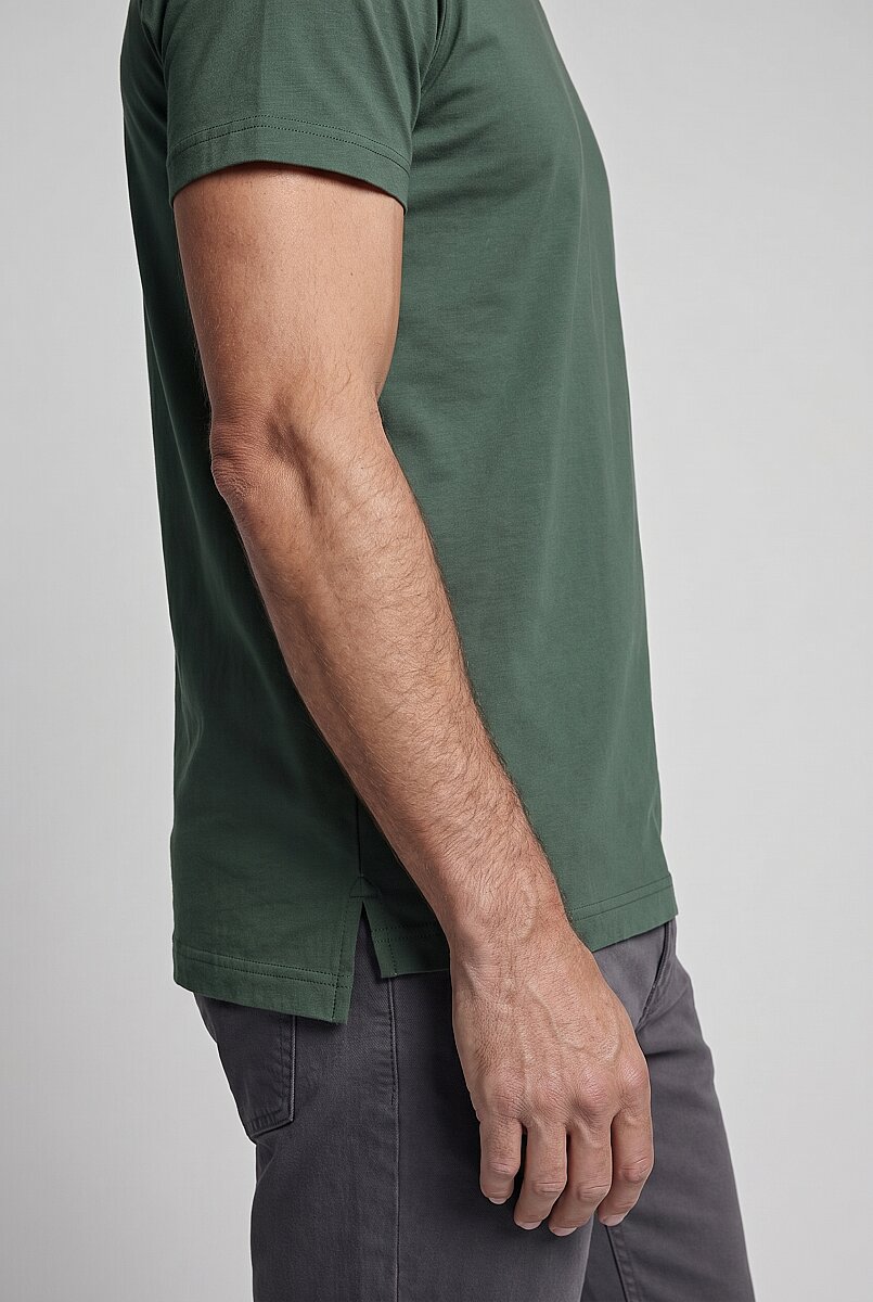 Yeşil  Bi̇si̇klet Yaka T-shirt - 6