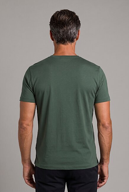 Yeşil  Bi̇si̇klet Yaka T-shirt (9)