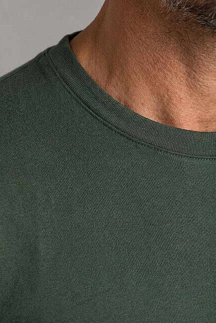 Yeşil  Bi̇si̇klet Yaka T-shirt (2)