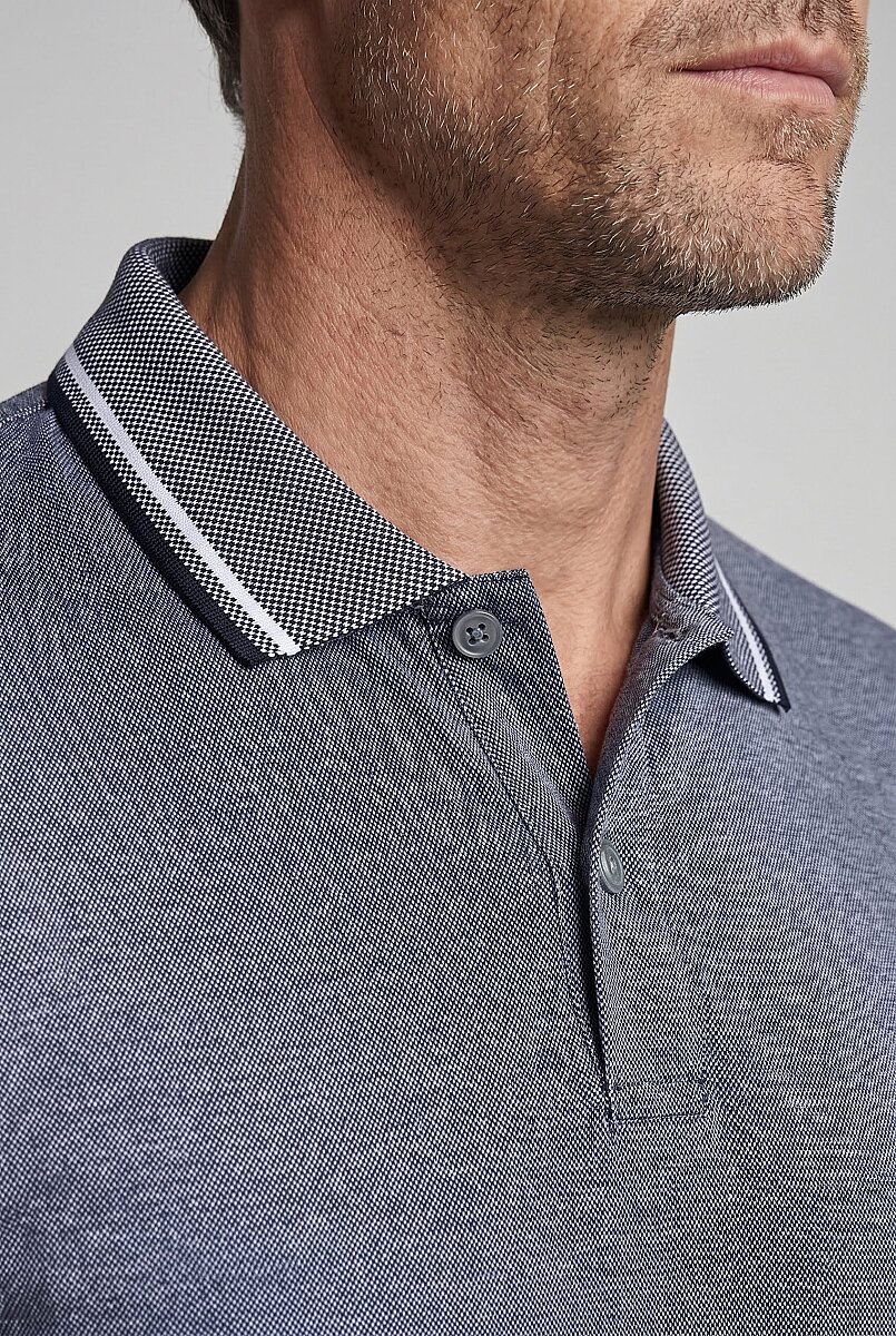 Gri  Polo Yaka T-shirt - 3