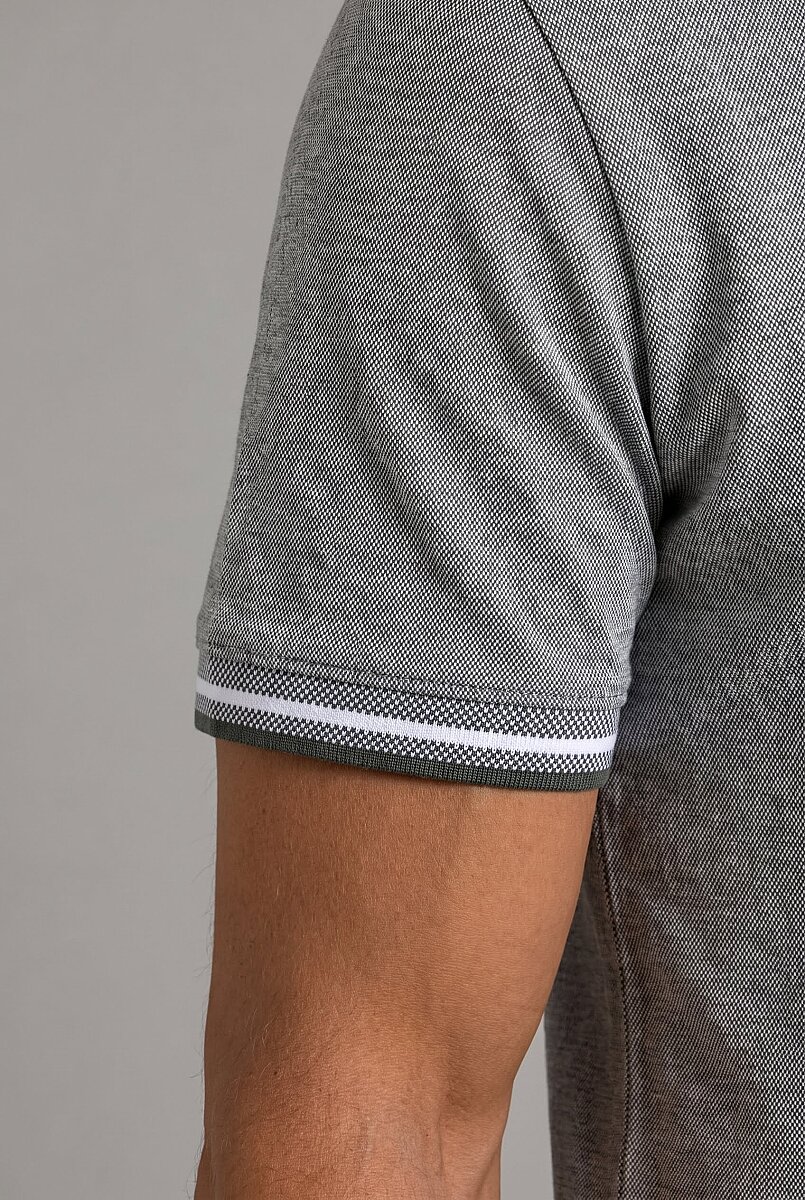 Haki Polo Yaka T-shirt - 4