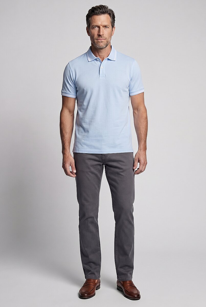 Mavi Polo Yaka T-shirt - 6