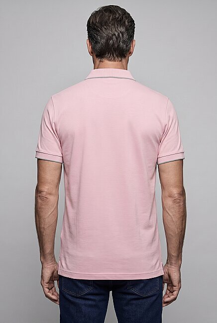 Pembe  Polo Yaka T-shirt (1)