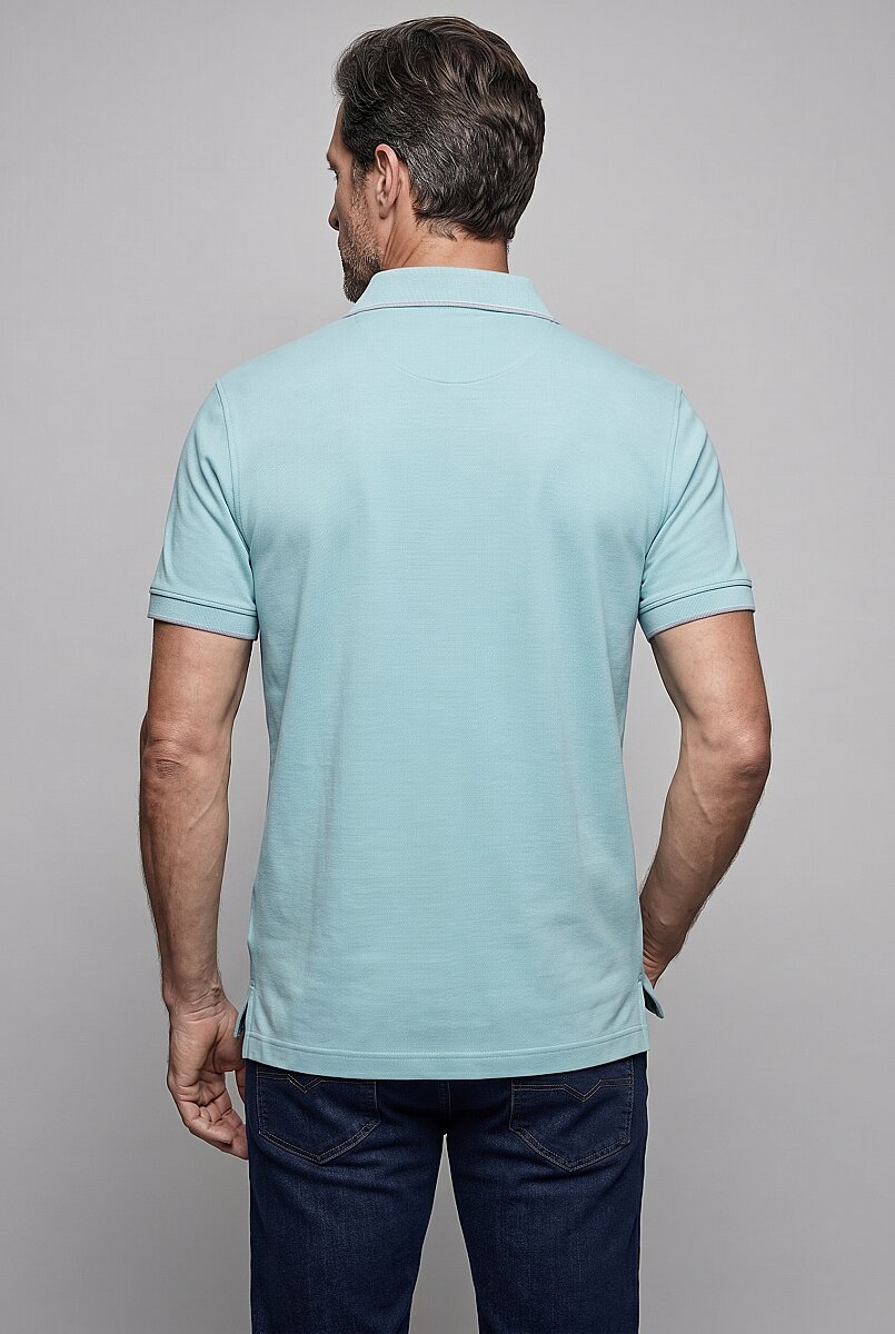 Yeşil  Polo Yaka T-shirt - 2