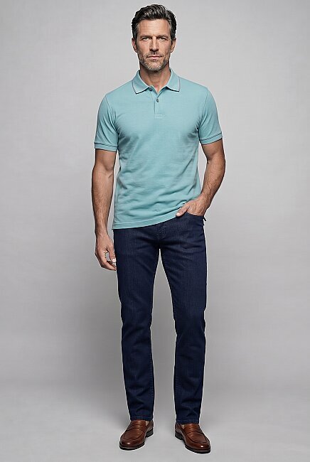 Yeşil  Polo Yaka T-shirt (3)