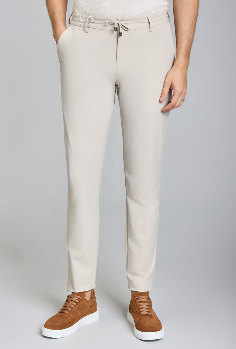 Taş Jogger Cepli Rahat Bağcıklı Spor Erkek Pantolon - 1