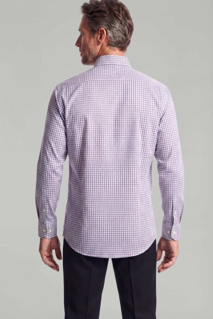 Uzun Kol Paşa Yaka Cepsiz Kahve - 2