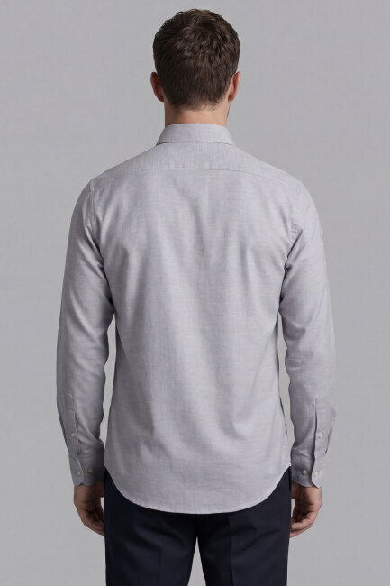 Bisse Studio Erkek Regular Fit Uzun Kollu Taş Cepsiz Gömlek (1)