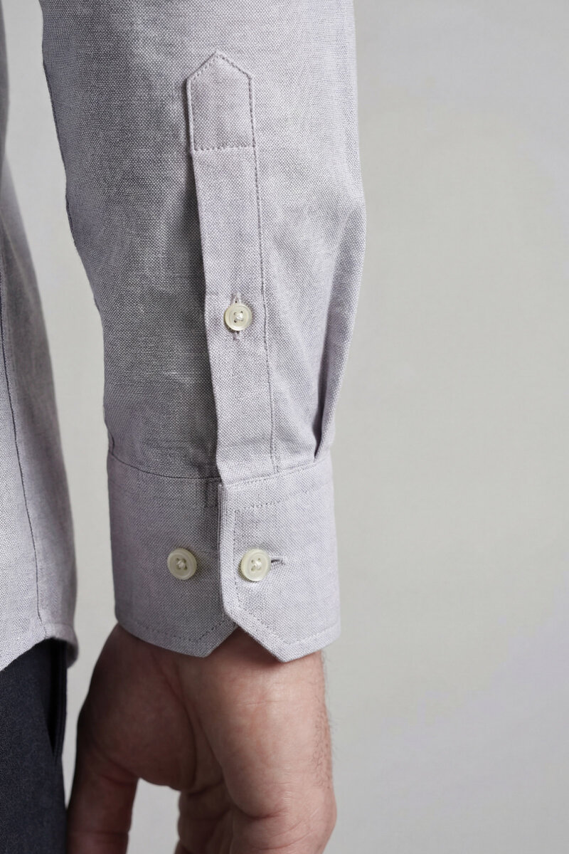 Bisse Studio Erkek Regular Fit Uzun Kollu Taş Cepsiz Gömlek - 4