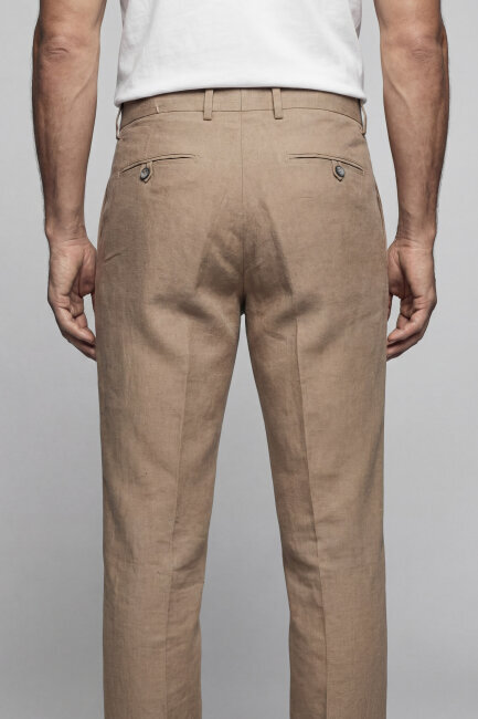 Vizon Keten Viskon Karışımlı 5 Cepli Spor Erkek Pantolon (1)