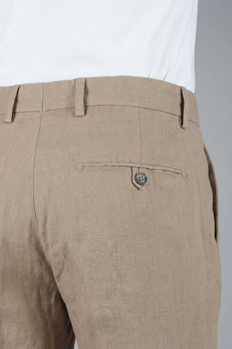 Vizon Keten Viskon Karışımlı 5 Cepli Spor Erkek Pantolon - 4