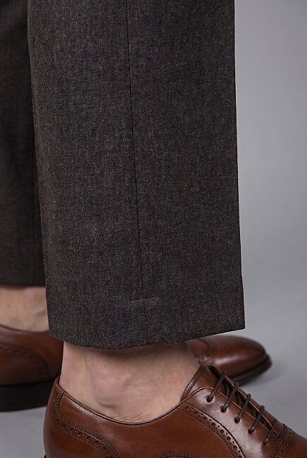 Vizon Regular Fit Modern Yün Klasik Flanel Pantolon (3)
