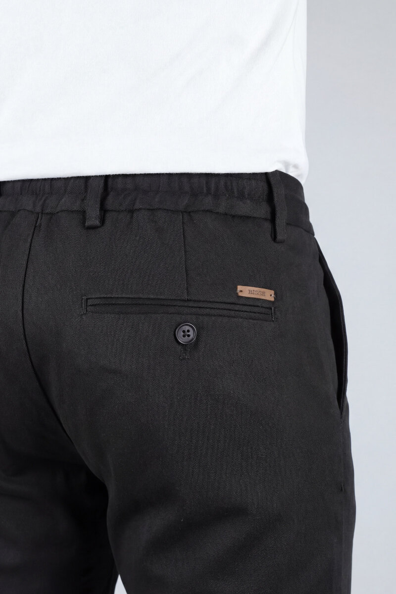 Yeşil Doğal Pamuk Lastikli Jagger Pantolon - 4