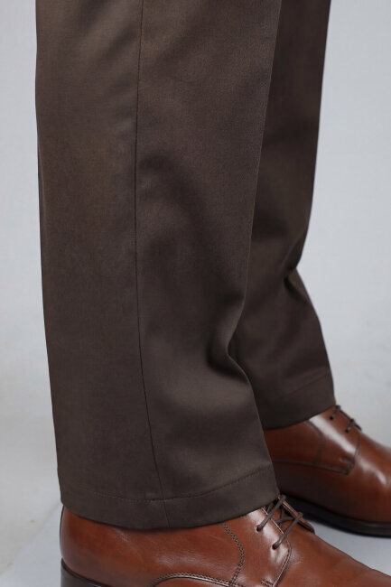 Yeşil Doğal Pamuk Pilesiz Spor Pantolon - 4