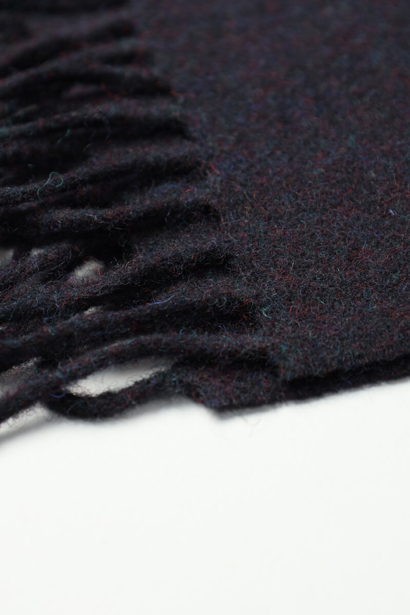 Yün Erkek Atkı Siyah - 3